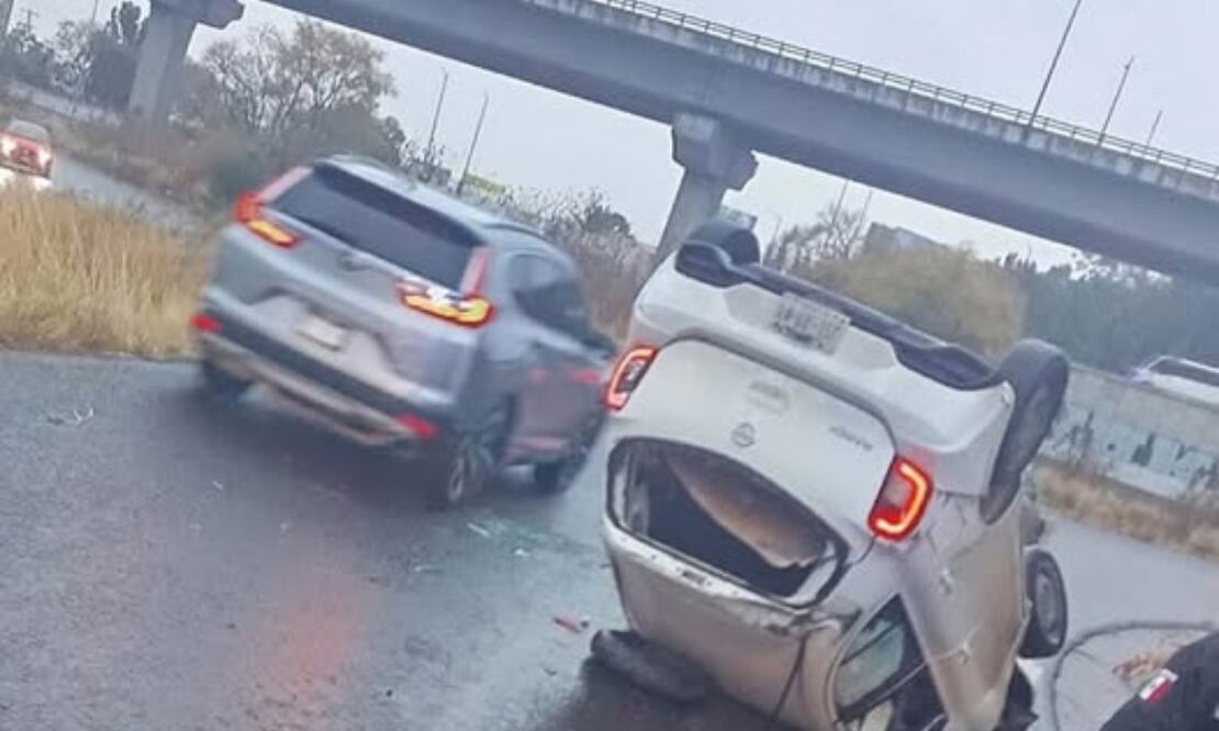 Las lluvias han provocado accidentes viales / Foto: Estado 21