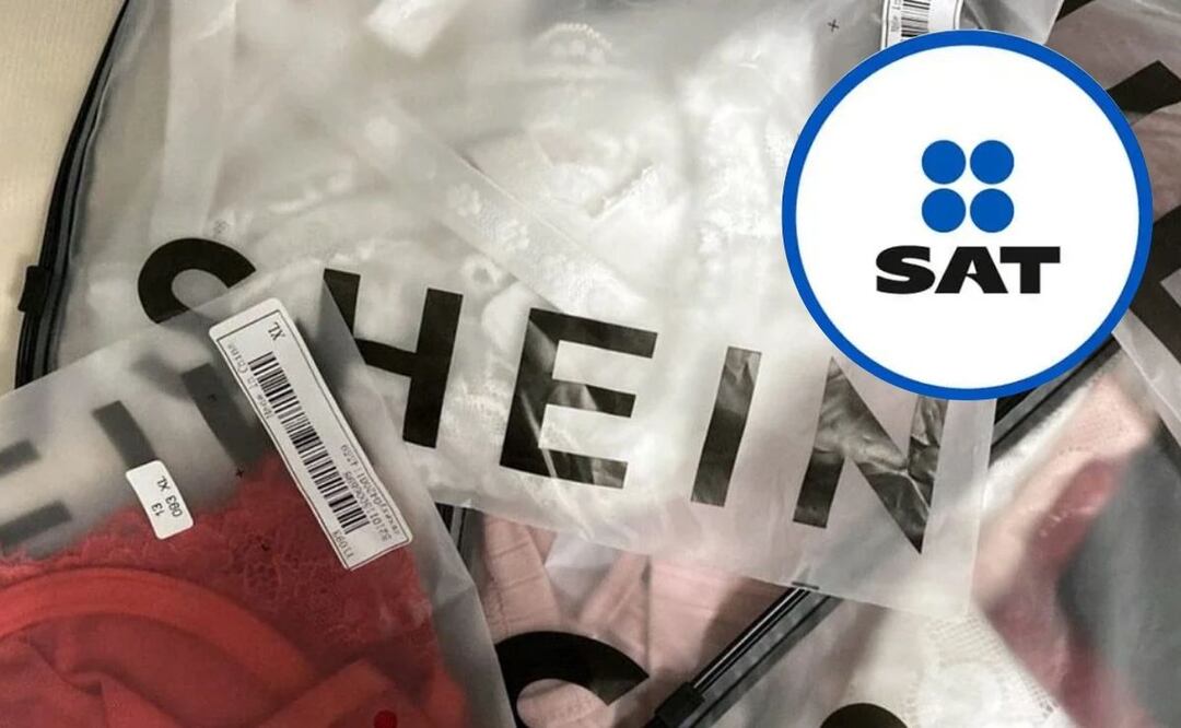 SAT tiene en la mira paquetes de Shein y Temu / Foto: SAT / Shein