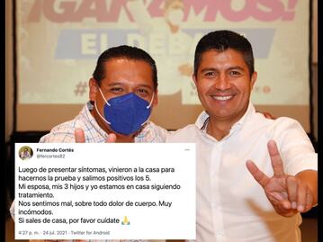 Vocero de presidente electo Lalo Rivera da positivo a Covid