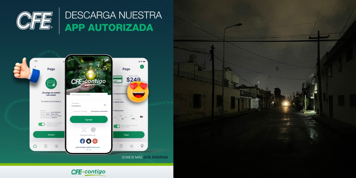¿Cómo reportar a CFE que no hay luz? Aquí las instrucciones