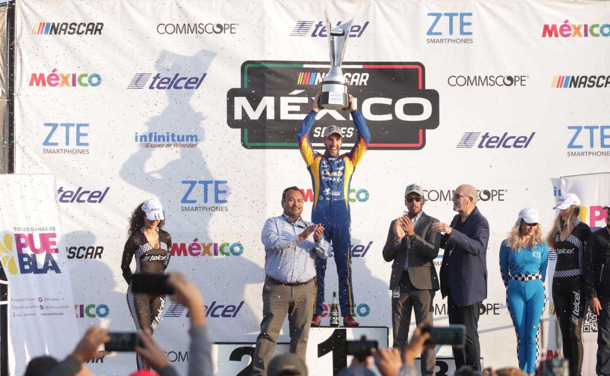 Nascar México 2022: el piloto Abraham Calderón se corona campeón