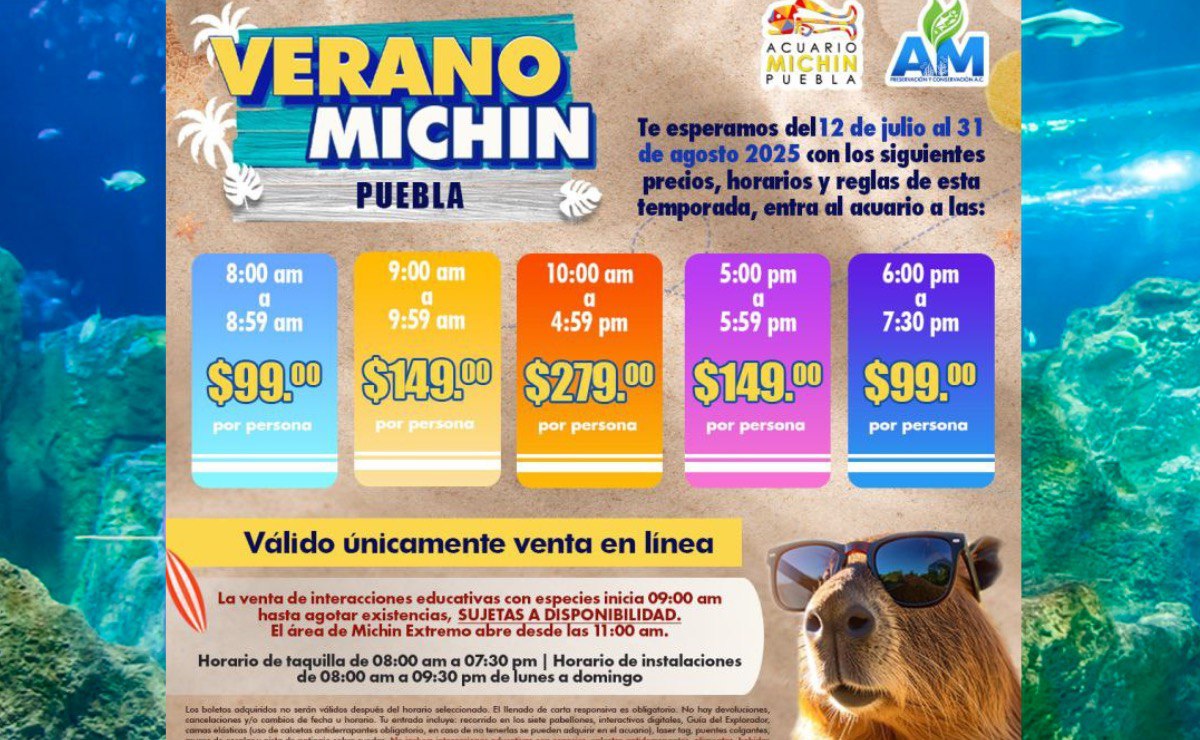 Foto: Acuario Michin Puebla