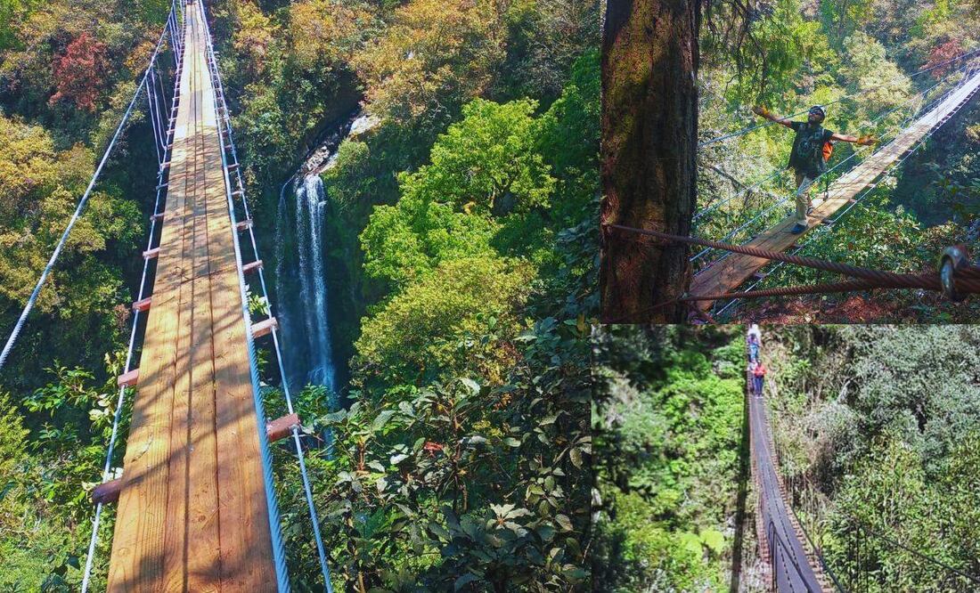 ¿Te atreves a cruzar este puente? | Foto: Facebook Rancho San Gabriel