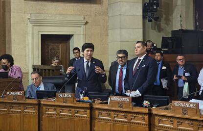 Concejales de la Ciudad de Los Ángeles reciben a Alejandro Armenta