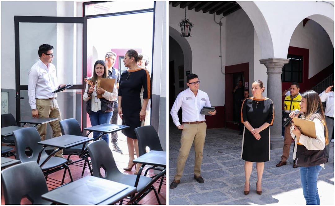 Gobierno estatal supervisa avances en la Universidad Rosario Castellanos | Foto: Gobierno de Puebla.