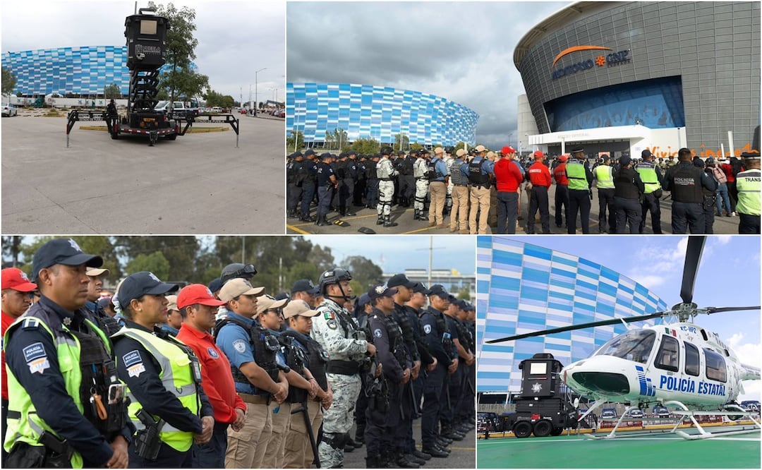 Se instalarán Centros de Mando Interinstitucional en el Complejo Metropolitano de Seguridad y al interior del estadio con conexión directa al C5i | Foto: Gobierno del Estado