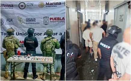 Fuerzas de seguridad efectúan revisión en penal de San Pedro Cholula