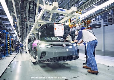 Para 2024 Volkswagen sólo venderá autos eléctricos en este país