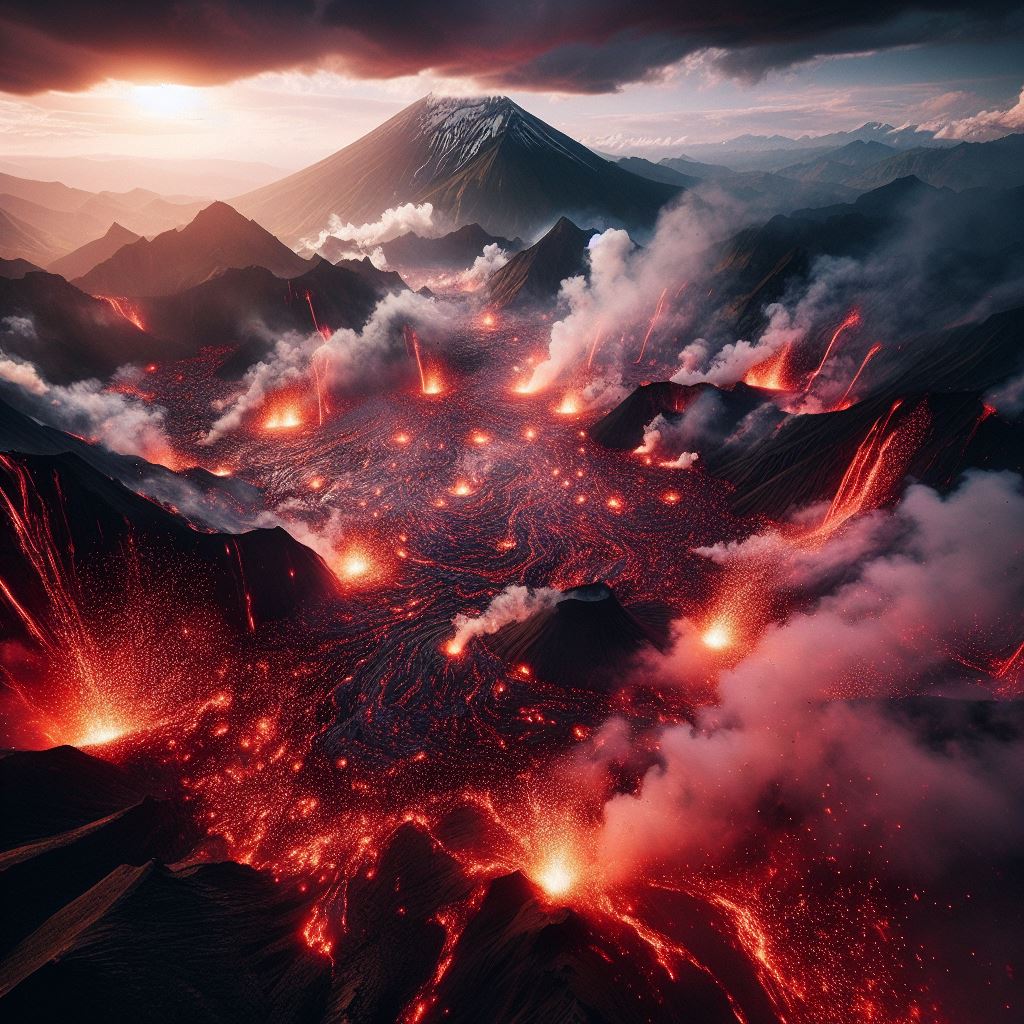 La IA da una interesante perspectiva del volcán Popocatépetl | Foto Bing