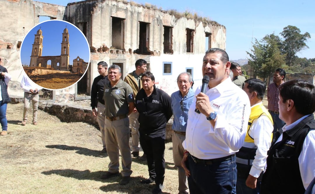 Rescate de Ex Hacienda Molino de Guadalupe detonará desarrollo cultural y turístico | Foto: Gobierno de Puebla.