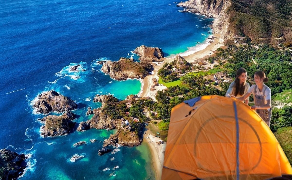 Playas donde puedes acampar cerca de la CDMX