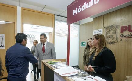 Gobierno de Puebla instala módulo de Registro Civil para los poblanos que viven en la CDMX 