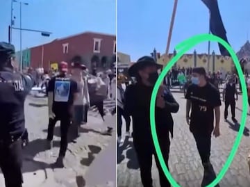 Funcionarios panistas de Lupita Cuautle se infiltraron en marcha de Generación Z: Armenta