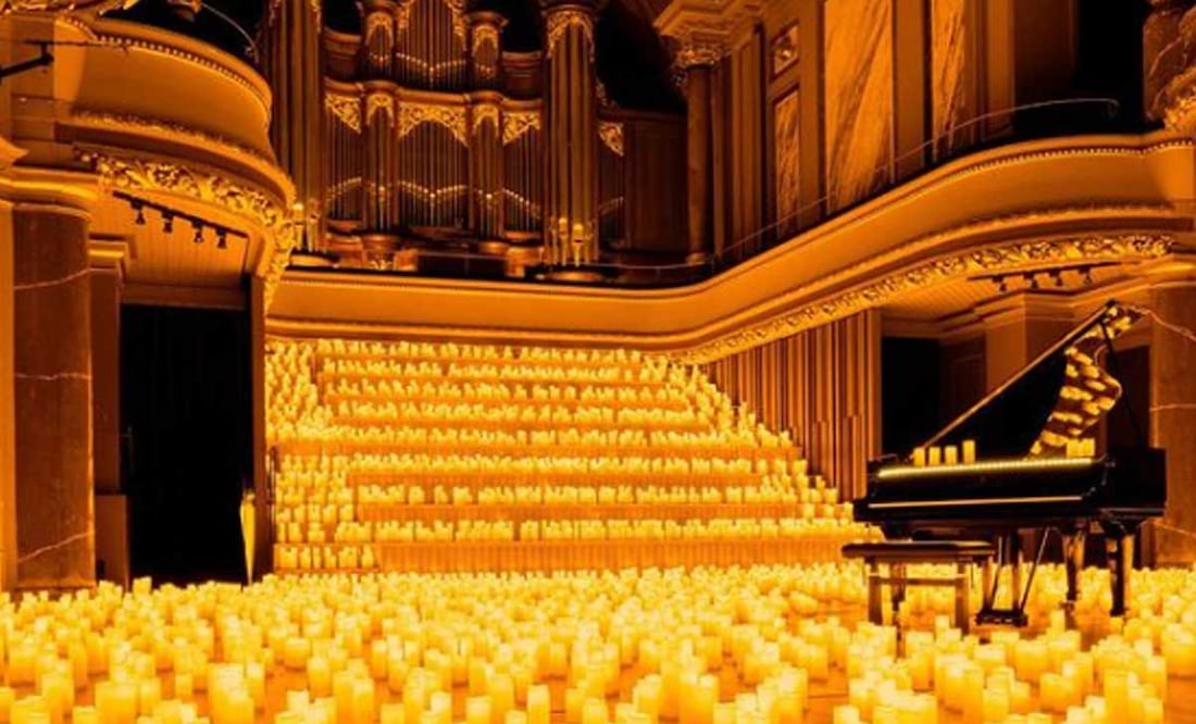 Candlelight Puebla es un espectáculo peculiar | Foto: candlelight.concerts