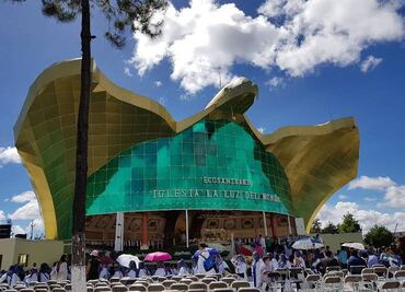 Así son los majestuosos templos de La Luz del Mundo en Puebla