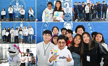 Lilia Cedillo encabeza premiación del concurso “Enfoca y conecta” en la BUAP