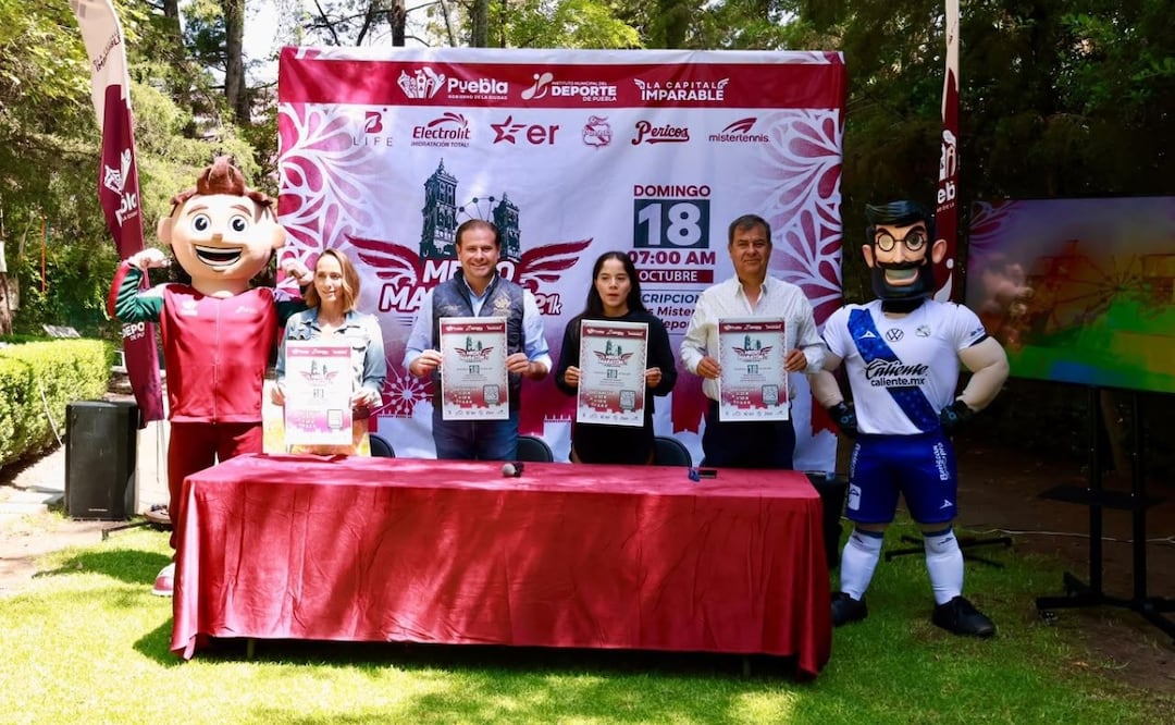 Anuncia gobierno de Pepe Chedraui el Medio Maratón Puebla 21K 2026 | Foto: Ayuntamiento de Puebla.