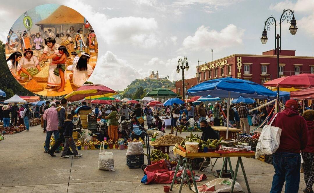 Ya falta poco para aprovechar el día de trueque en Cholula| Foto Cholula Gobierno de Puebla / El intercambio como parte de la historia Gobierno de México