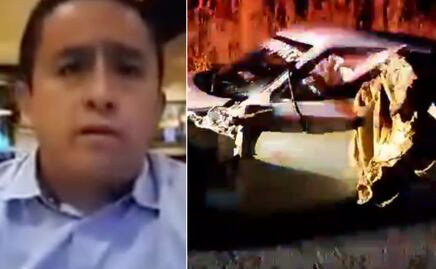 Martín Zanes asegura que una mujer conducía su auto y atropelló a motociclista