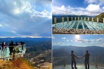 A que no conocías este increíble mirador de cristal en una montaña de Puebla