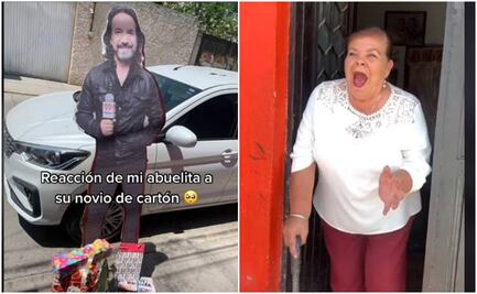 ¡Chulada! Se viraliza reacción de abuelita al recibir figura de su "novio", El Buki