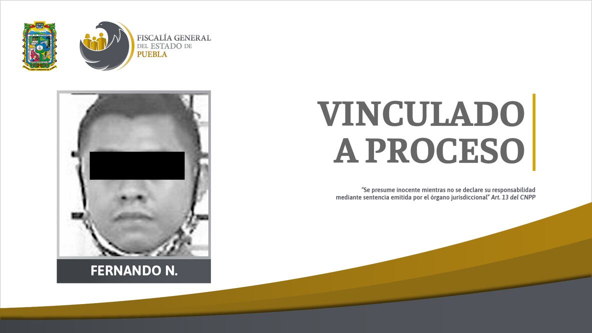 Imagen: Fiscalía General del Estado de Puebla