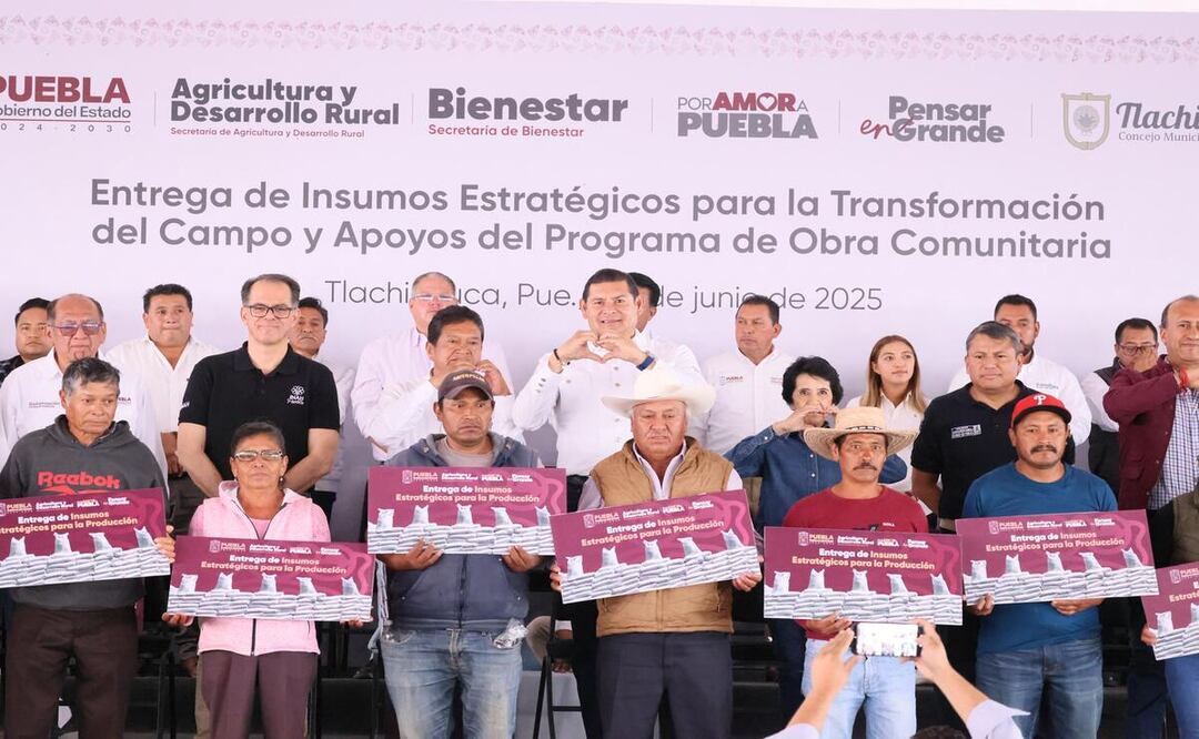 También se otorgaron 12 mdp en Paquetes de Insumos Estratégicos para la Transformación del Campo de 6 municipios | Foto: Gobierno del Estado