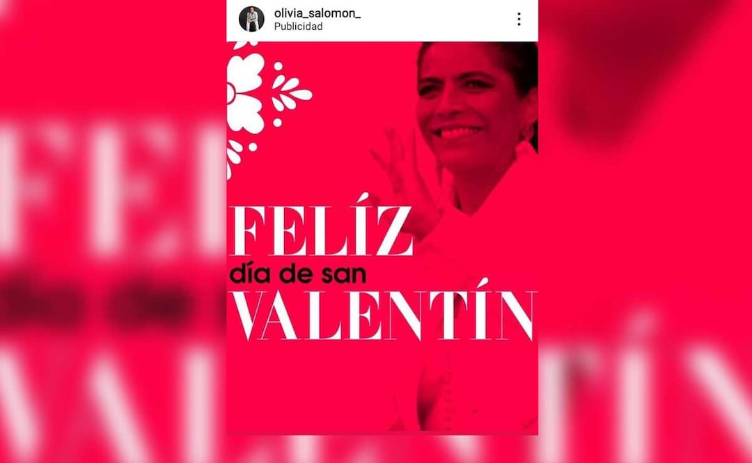 Este anuncio donde aparece su imagen fue pagado por la secretaria de Economía del estado, Olivia Salomón | Foto: Redes Sociales Olivia Salomón