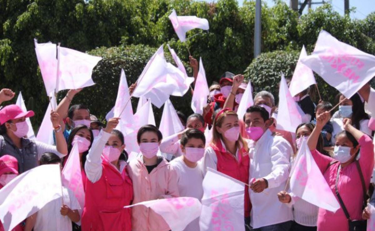 Fuerza por México podrá participar en el proceso electoral del 2024 en Puebla. | Foto: Agencia Es Imagen para El Universal Puebla