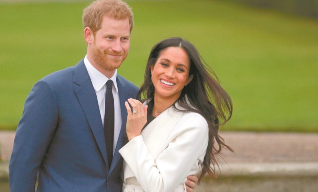 Harry y Meghan Markle. Foto: AFP