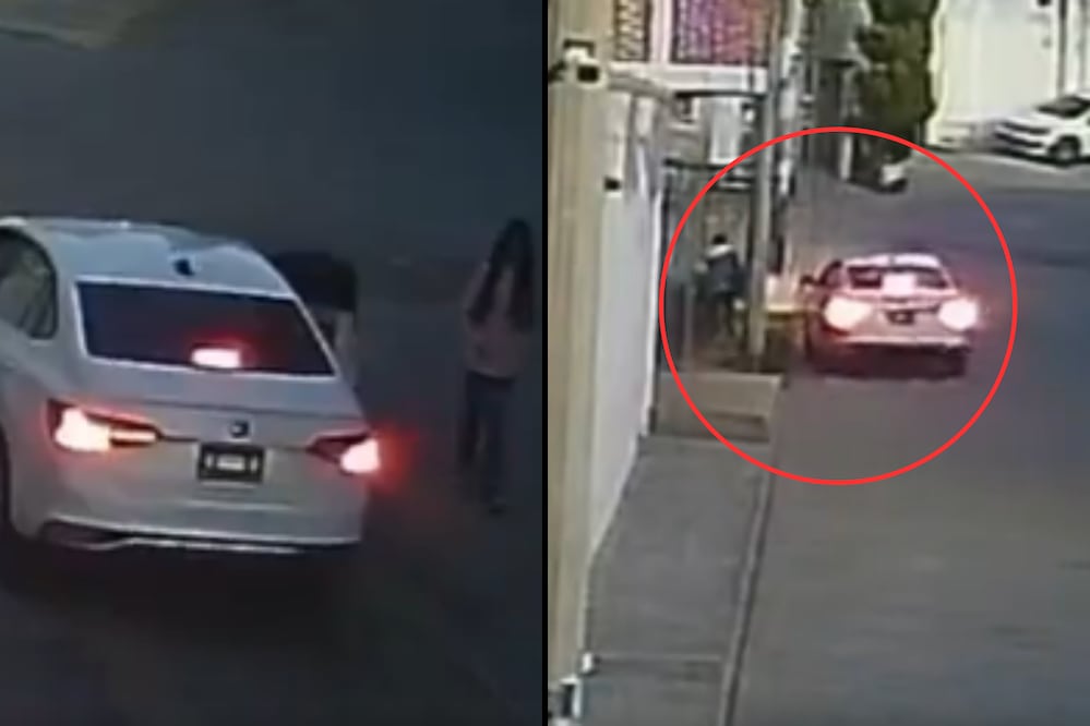 Se viralizó un video de un intento de levantón en Puebla | Foto: Captura de video redes sociales