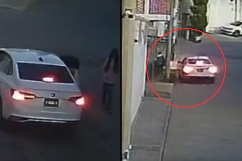 VIDEO Dos jóvenes se salvan de ser "levantadas" en San Pedro Cholula