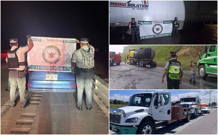 Despliega Guardia Nacional 302 efectivos en la carretera México-Puebla