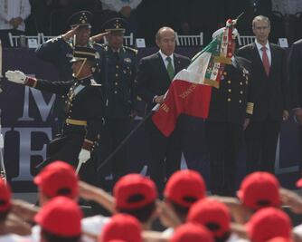 Presidentes de México que han asistido al Desfile del 5 de Mayo