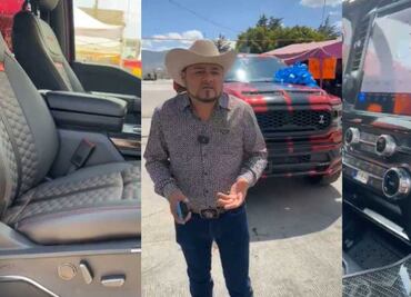 VIDEO "El Toñín", presunto líder huachicolero del Triángulo Rojo, presume lujosa camioneta de 2.6 mdp