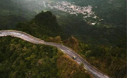 Cuidado con estas carreteras del diablo en Puebla