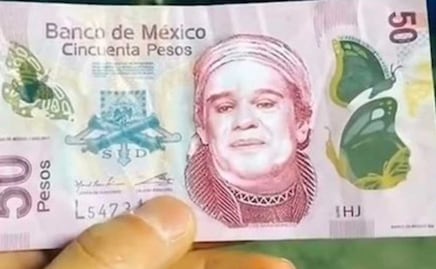 Alertan por billetes falsos de 50 pesos con cara de Juan Gabriel