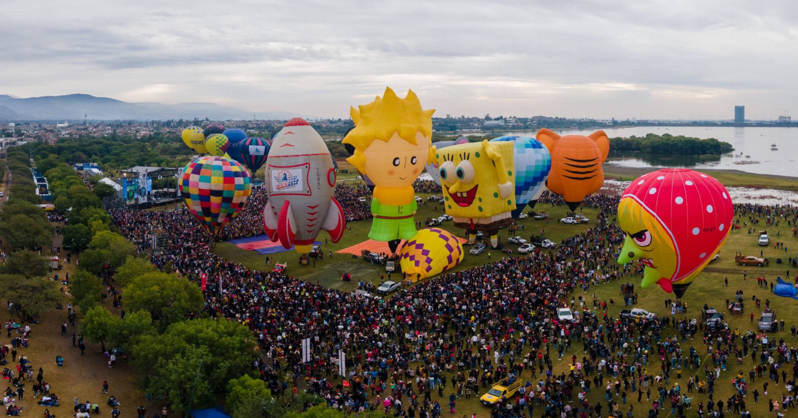 El evento no solo ofrecerá la vista de un cielo lleno de globos aerostáticos, sino que también contará con una variada programación.

Foto: Producción El Universal Puebla