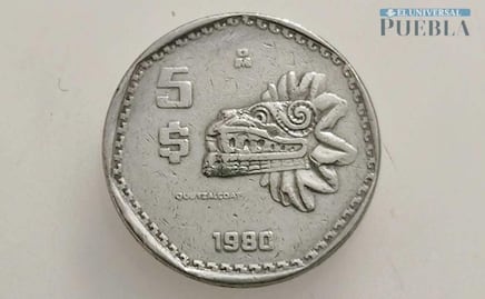 Cuánto vale hoy la moneda de 5 pesos de Quetzalcóatl de los años 80