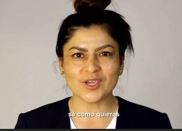 Claudia Rivera se muestra desmaquillada para condenar violencia de género