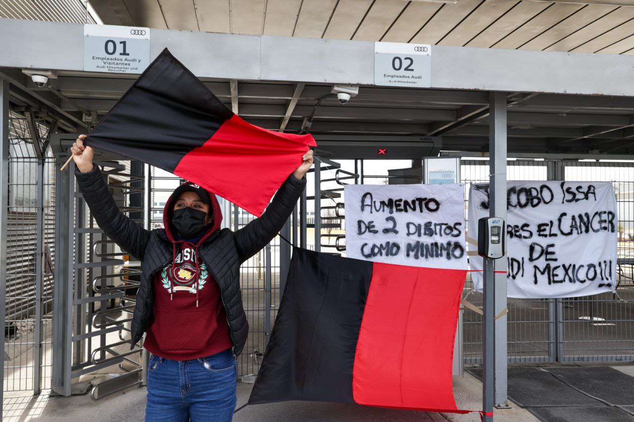 Desde hace 19 días estalló la huelga en Audi | ES IMAGEN