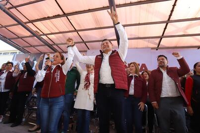 Alejandro Armenta presenta decálogo de propuestas en el arranque de precampaña