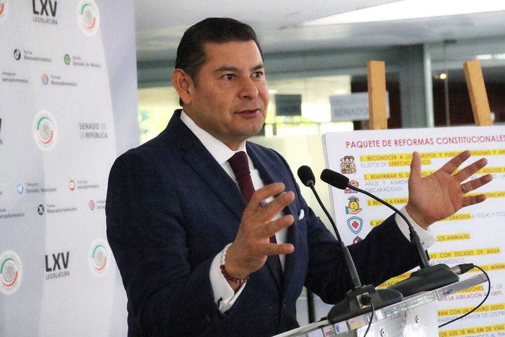 Alejandro Armenta presentará la iniciativa este jueves 8 de febrero | Foto: Especial