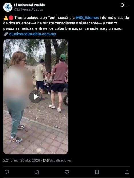 Foto: RRSS El Universal Puebla