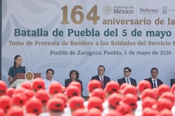 "A quienes piensan que la presidenta se arrodilla, están destinados a la derrota": Sheinbaum