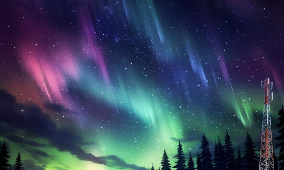 Tras avistamiento de auroras boreales, expertos señalan que podría tener lugar el fenómeno Carrington | Foto: Producción El Universal