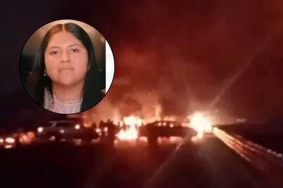 Bloquean autopista Puebla-Orizaba para exigir la búsqueda de Danna Yeudiel