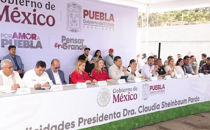 Puebla acompaña a la presidenta Sheinbaum, en la transformación humanista del país: Armenta