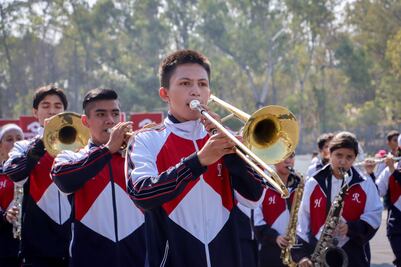 En Puebla, 36 planteles educativos participarán en Desfile del 5 de Mayo