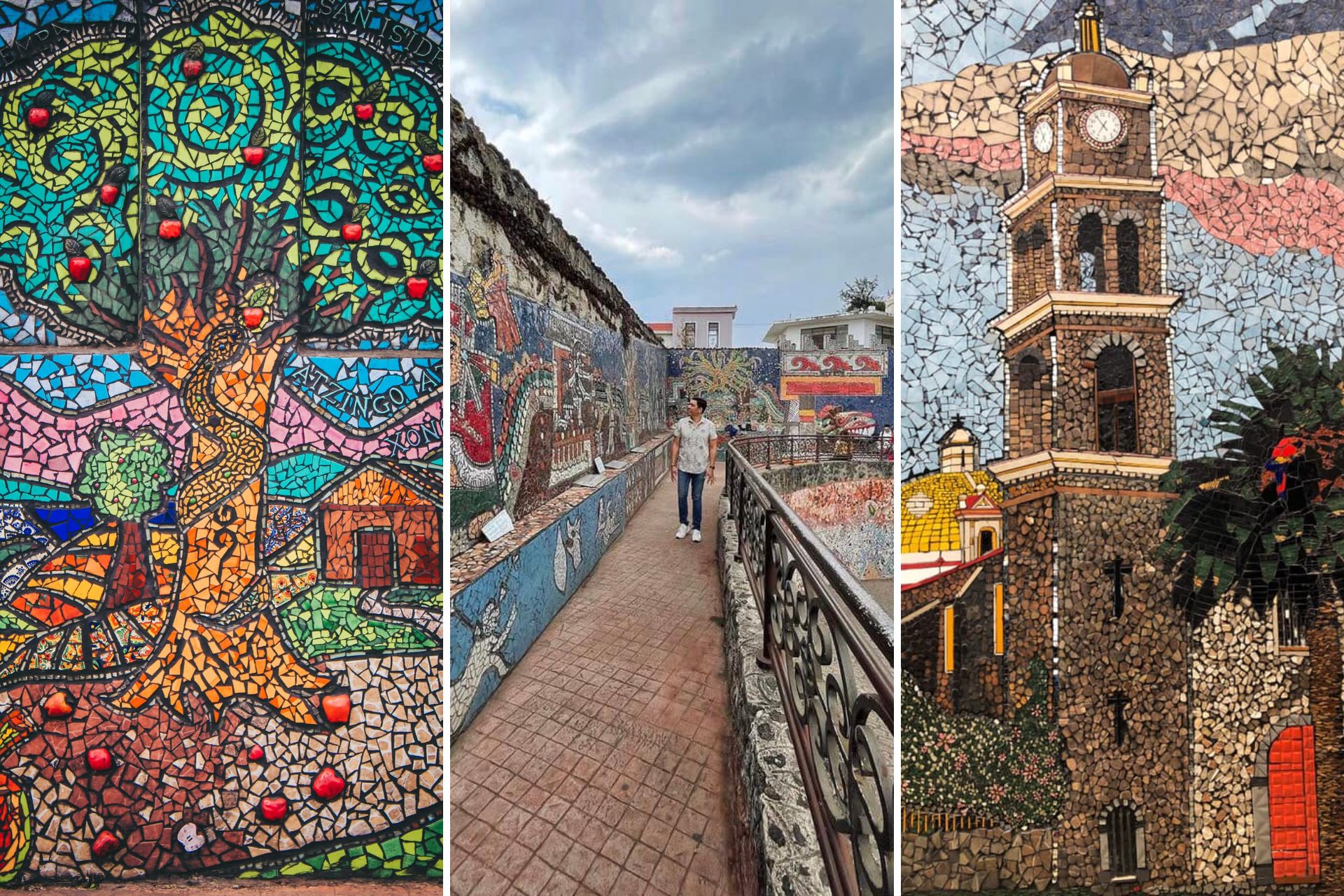 El encantador Pueblo Mágico de los mosaicos en Puebla está en la Sierra Norte | Foto: VitroMurales Zacatlán